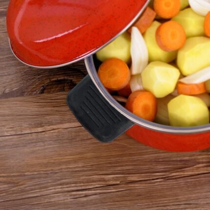 Silicone Heat Resistant Pot Handle Cover 1 Pc Non-Slip Protective Sleeve for Cookware Handles